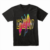 Led Zeppelin Psychedelic Art T-Shirt – Vibrant Retro Rock Design