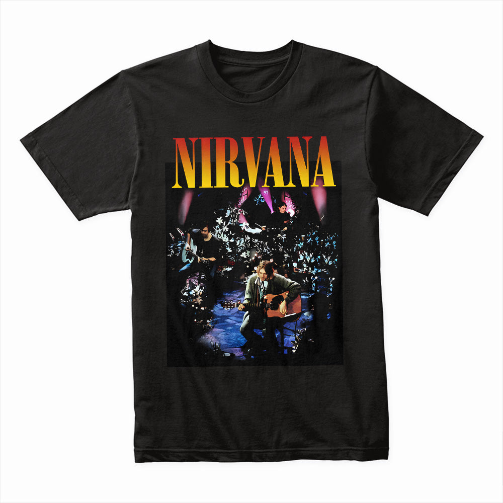 Nirvana "MTV Unplugged in New York" T-Shirt – Iconic Live Performance Tribute