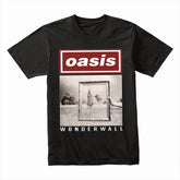 Oasis "Wonderwall" Single Cover T-Shirt – Britpop Classic Tribute