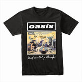 Oasis "Definitely Maybe" Album Cover T-Shirt – Signed Edition Tribute