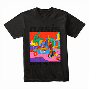 Oasis "Be Here Now" Psychedelic Album Art T-Shirt