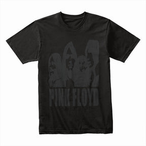 Pink Floyd Dark Aesthetic Rock T-Shirt – Shadow Band Portrait