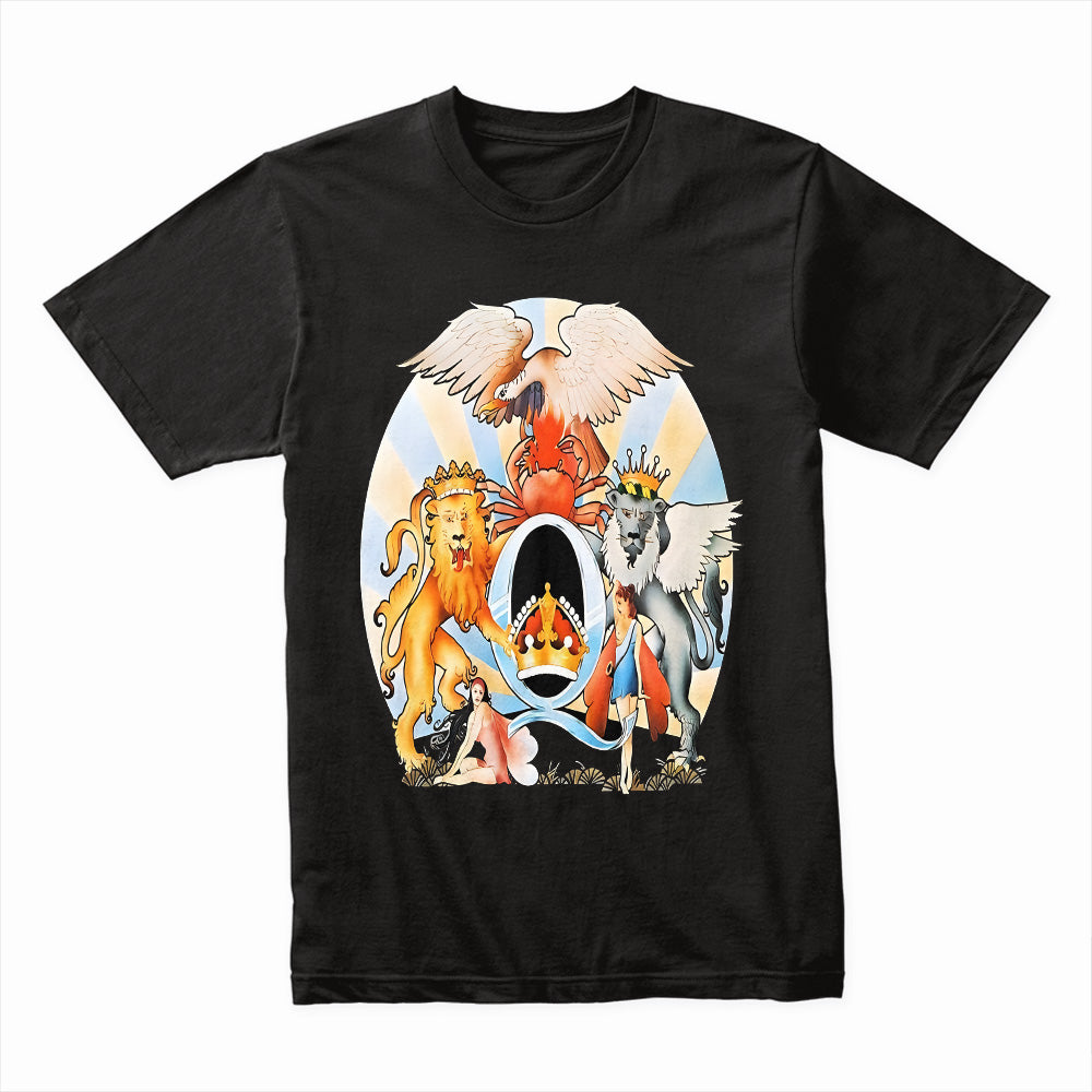 Queen "A Day at the Races" Album Art T-Shirt – Classic Rock Tribute