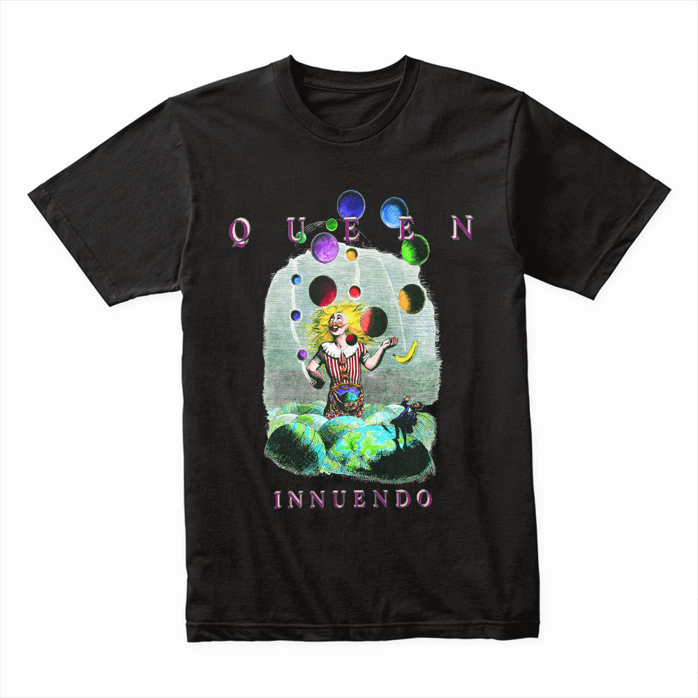 Queen "Innuendo" T-Shirt – Surreal Album Artwork Tribute