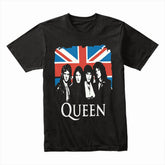 Queen Union Jack T-Shirt – Classic British Rock Tribute