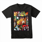 Queen Multi-Image Collage T-Shirt – Ultimate Rock Legends Tribute