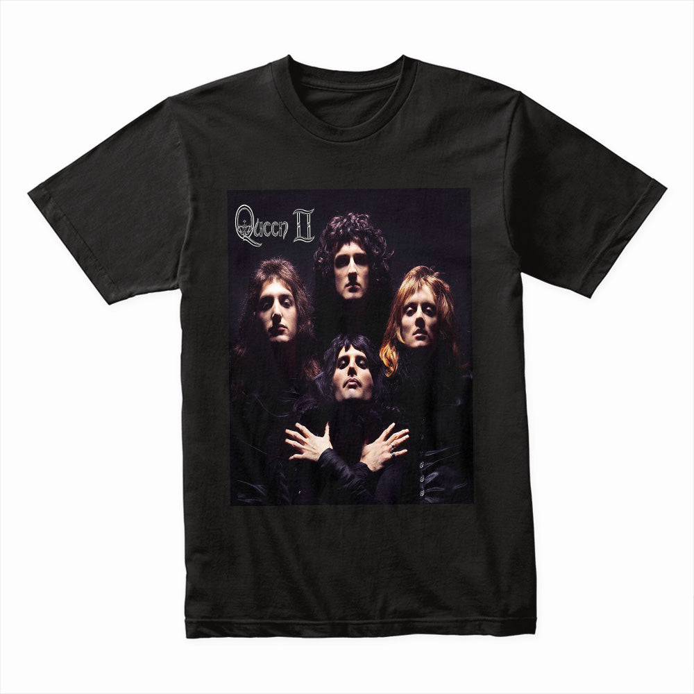 Queen "Queen II" T-Shirt – Iconic Rock Album Cover Tribute