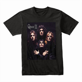 Queen "Queen II" T-Shirt – Iconic Rock Album Cover Tribute