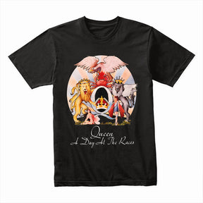 Queen "A Day at the Races" T-Shirt – Classic Album Artwork Tribute