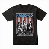 Ramones "Hey Ho, Let’s Go" American Flag T-Shirt