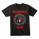 Ramones "Raw" T-Shirt – Classic Punk Rock Eagle Logo Tee