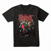 Slipknot Full Band Group Photo T-Shirt – Heavy Metal Legends