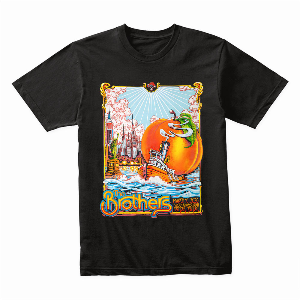 The Brothers (Allman Brothers Tribute) 2020 Madison Square Garden Concert T-Shirt