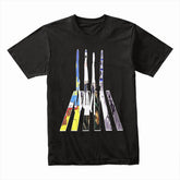 The Beatles "Abbey Road Album Collage" T-Shirt – Artistic Rock Tribute