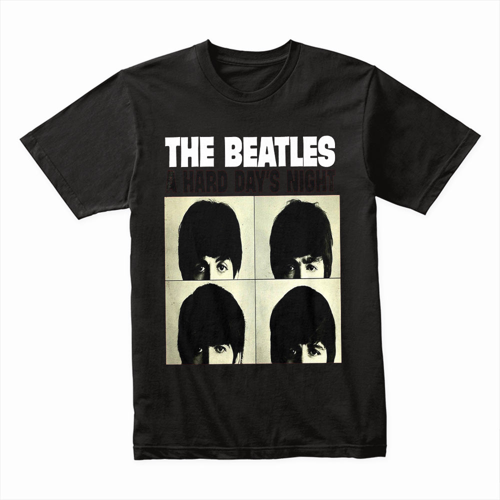 The Beatles "A Hard Day’s Night" Vintage T-Shirt – Classic Rock Album Tribute