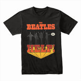 The Beatles "HELP!" Vintage Movie Poster T-Shirt – Classic Rock Tribute Tee
