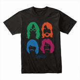The Beatles "1969 Pop Art Silhouette" T-Shirt – Retro Rock Tribute Tee