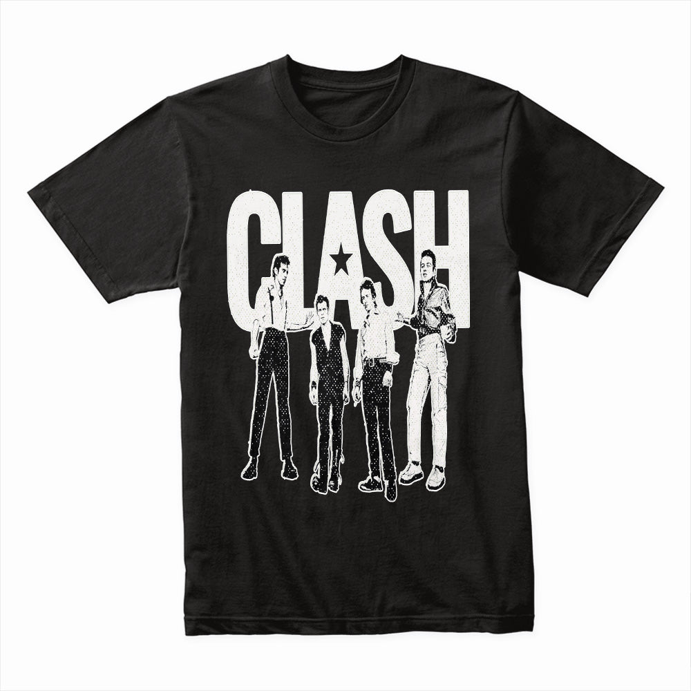 The Clash Vintage Band T-Shirt – Classic Punk Rock Graphic Tee