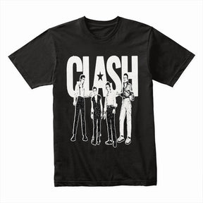 The Clash Vintage Band T-Shirt – Classic Punk Rock Graphic Tee