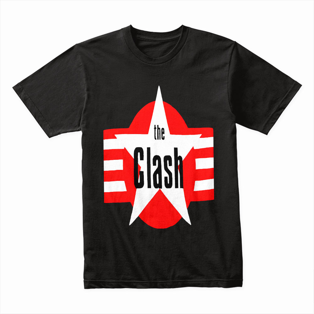 The Clash Retro Star Logo T-Shirt – Classic Punk Rock Tee