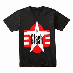 The Clash Retro Star Logo T-Shirt – Classic Punk Rock Tee