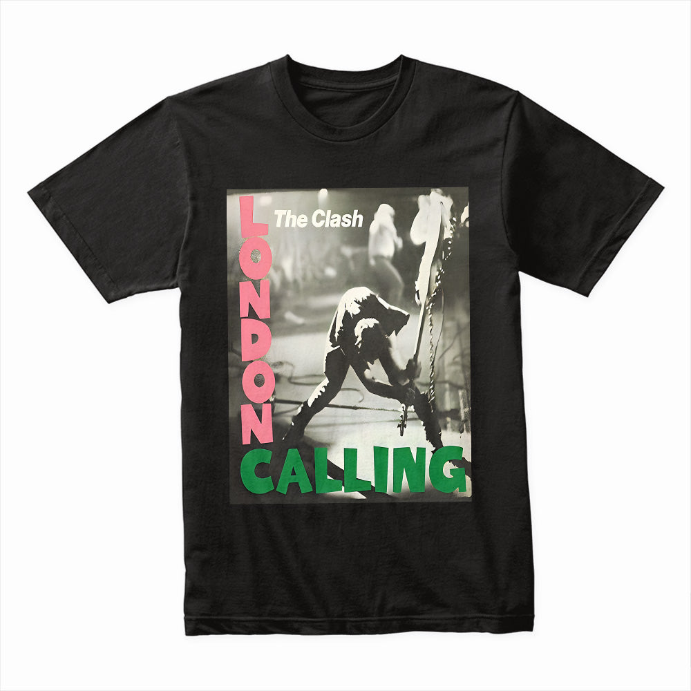 The Clash "London Calling" Iconic Punk Rock T-Shirt – Vintage Album Cover Tee