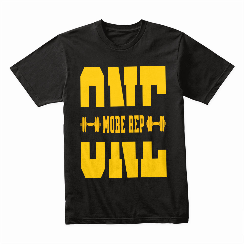 "One More Rep" Motivational Gym T-Shirt – Push Beyond Limits