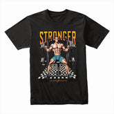 "Stronger Every Day" Gym T-Shirt – Hardcore Fitness & Bodybuilding Motivational Tee