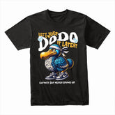 "Let’s Just DODO It Later!" Funny Workout T-Shirt – Extinct But Never Giving Up!