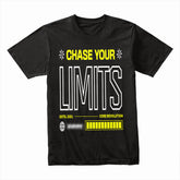 "Chase Your Limits" Motivational Workout T-Shirt – Push Beyond Boundaries