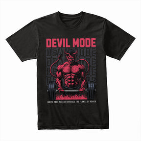 "Devil Mode" Hardcore Gym T-Shirt – Unleash Your Inner Beast