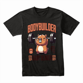"Bodybuilder Baby Beaver" Funny Gym T-Shirt – Lift Like a Beast