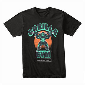"Gorilla Gym" Powerlifting T-Shirt – Unleash Your Inner Beast