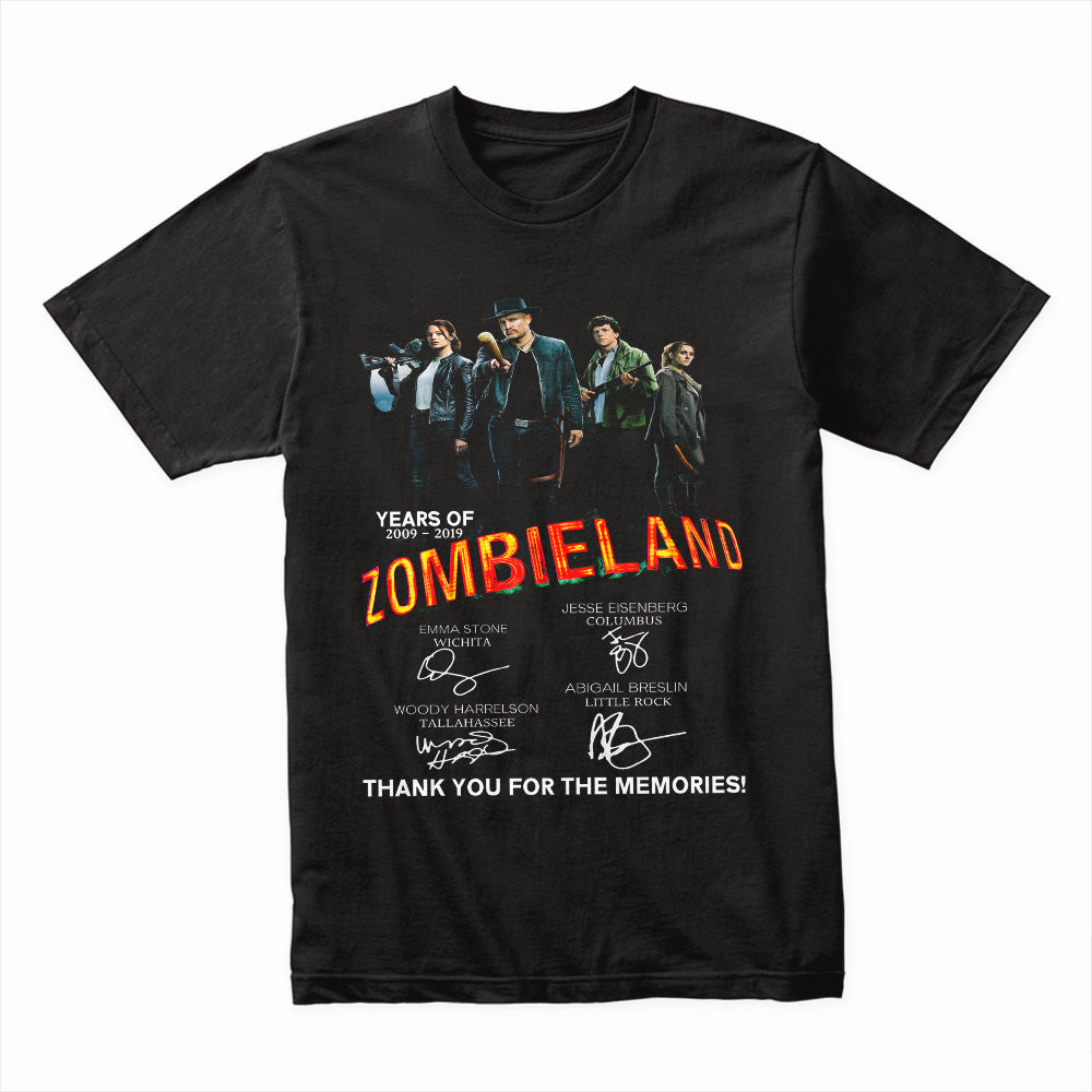 Zombieland 10-Year Anniversary T-Shirt – Thank You for the Memories