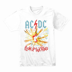 AC/DC "Blow Up Your Video" Explosive Rock Graphic T-Shirt