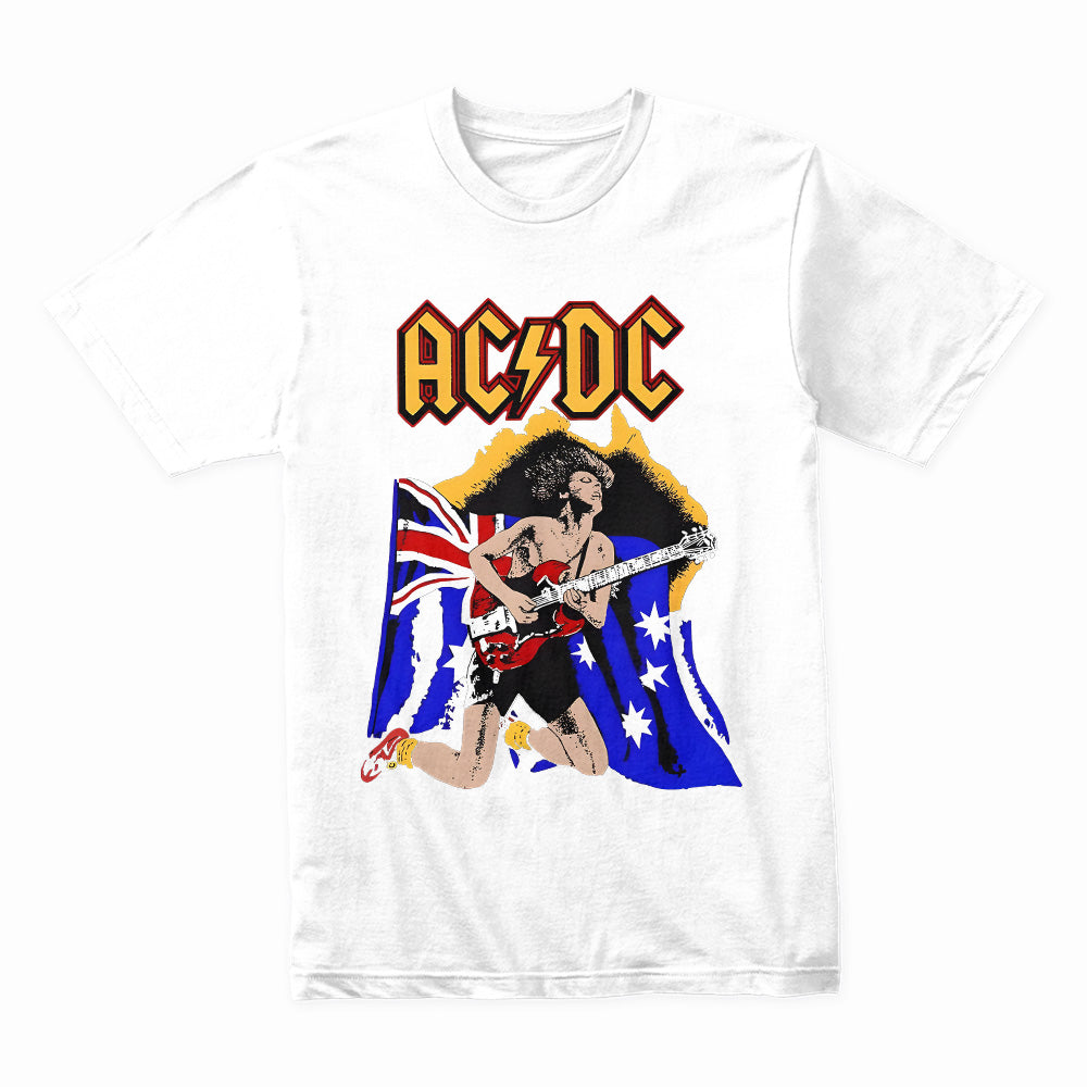 AC/DC Angus Young Australian Rock Tribute T-Shirt