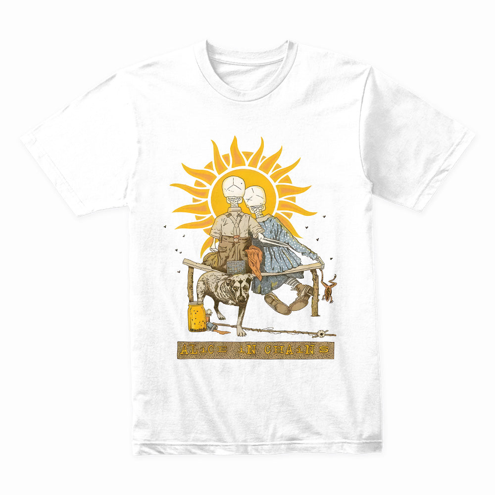 Alice in Chains "Skeleton Sun" T-Shirt – Grunge Rock Artistic Merch