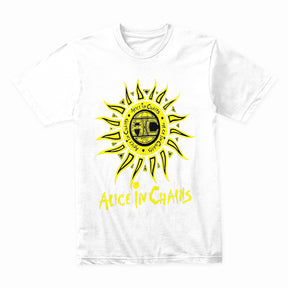Alice in Chains Sun Logo T-Shirt – Classic Grunge Rock Band Merch