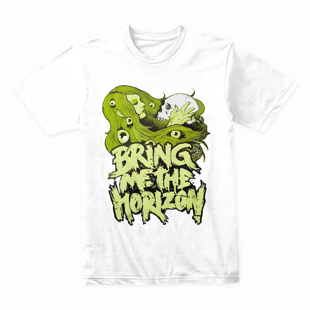 Bring Me The Horizon Gothic Horror T-Shirt – Dark Romance & Metalcore Aesthetic