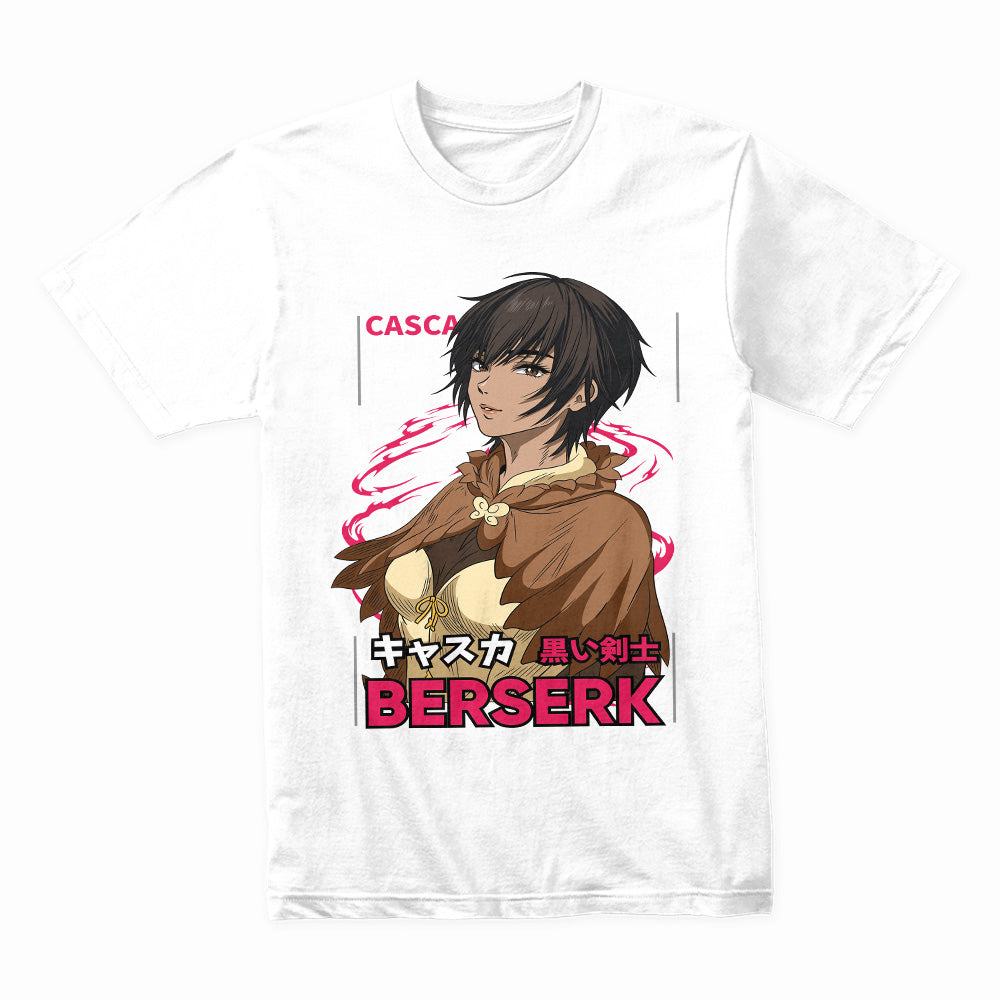 Casca - Berserk Warrior Queen T-Shirt | Dark Fantasy Anime Tribute