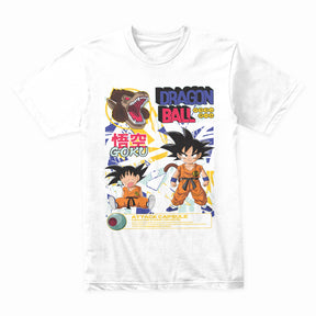 Kid Goku & Great Ape T-Shirt – Retro Dragon Ball Adventure
