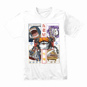 One Piece Gorosei T-Shirt – The Five Elders' True Forms