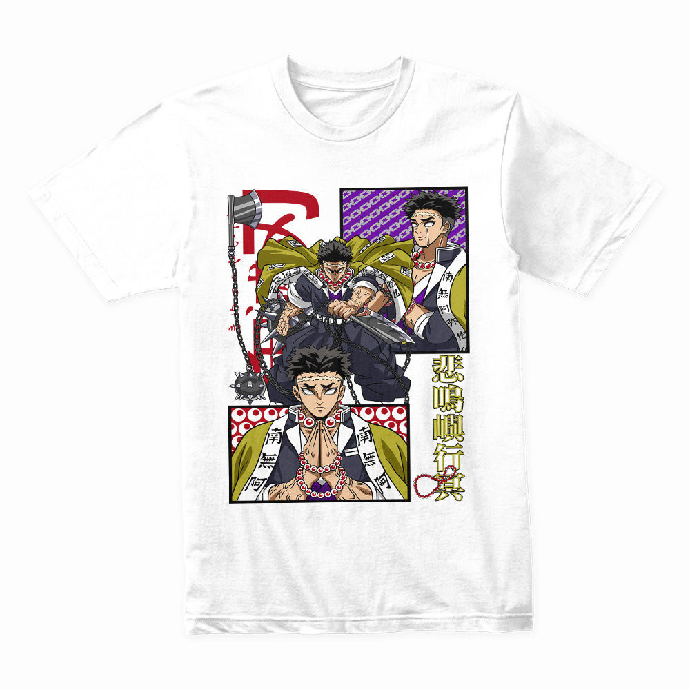 Gyomei Himejima Demon Slayer T-Shirt – Hashira Strength & Style