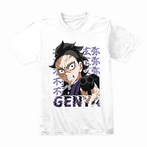 Genya Shinazugawa T-Shirt – Demon Slayer Fierce Warrior