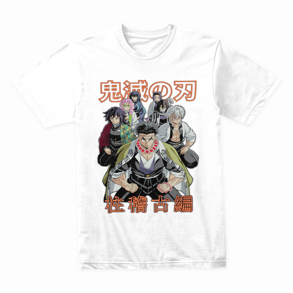 Demon Slayer Hashira Training Arc T-Shirt – Elite Hashira Warrior Squad Tee