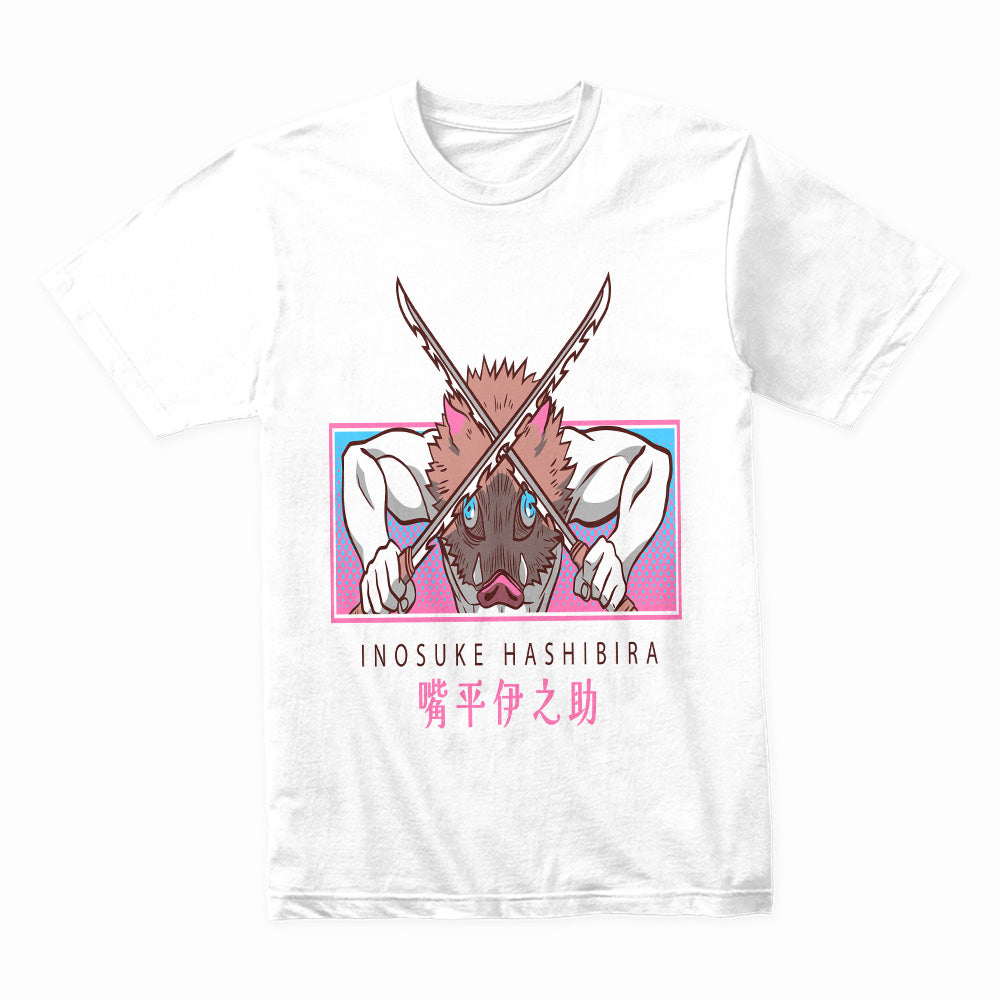 Inosuke Hashibira Samurai Spirit T-Shirt – Demon Slayer Inspired