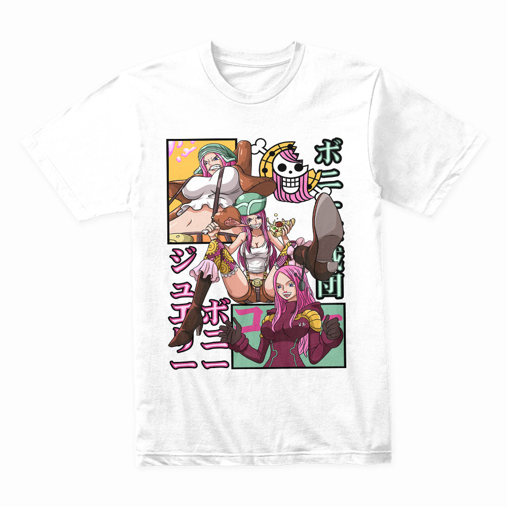Jewelry Bonney & Crew – One Piece Pirate Queen T-Shirt