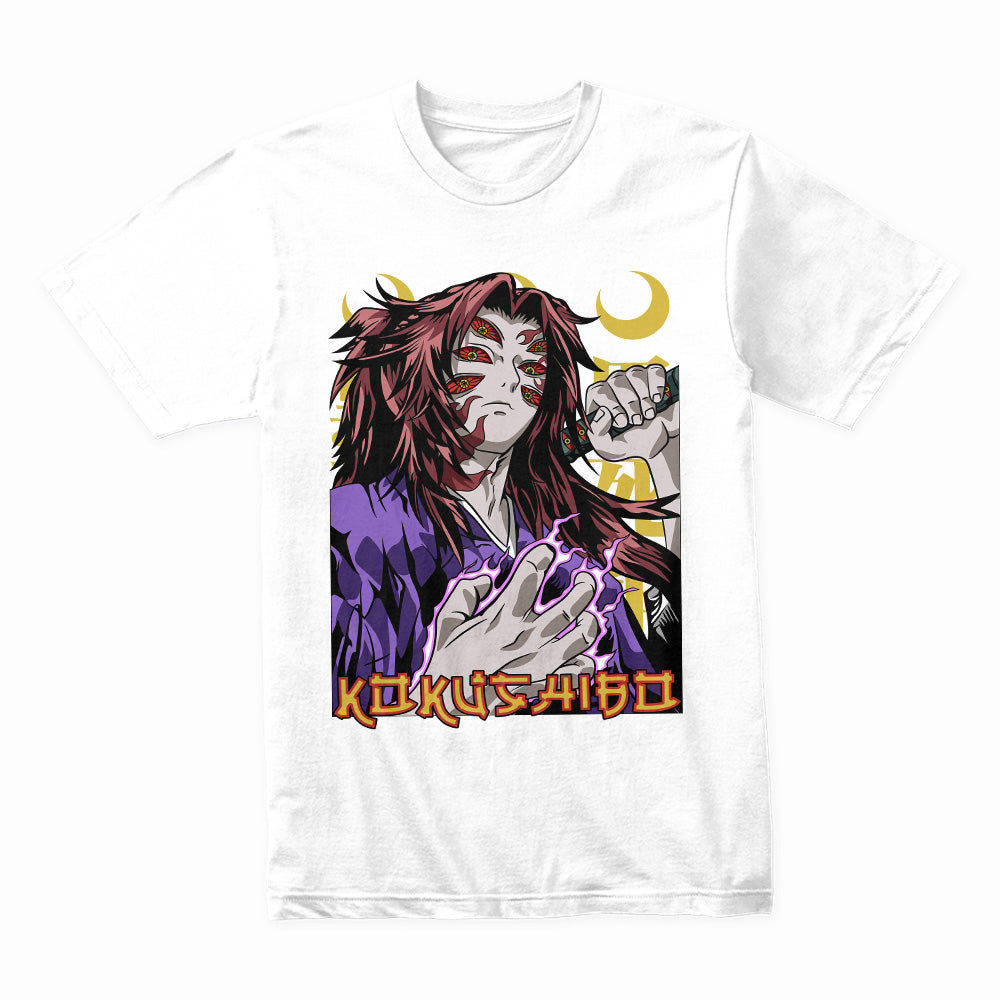 Kokushibo Demon Slayer Anime T-Shirt – Epic Samurai Design