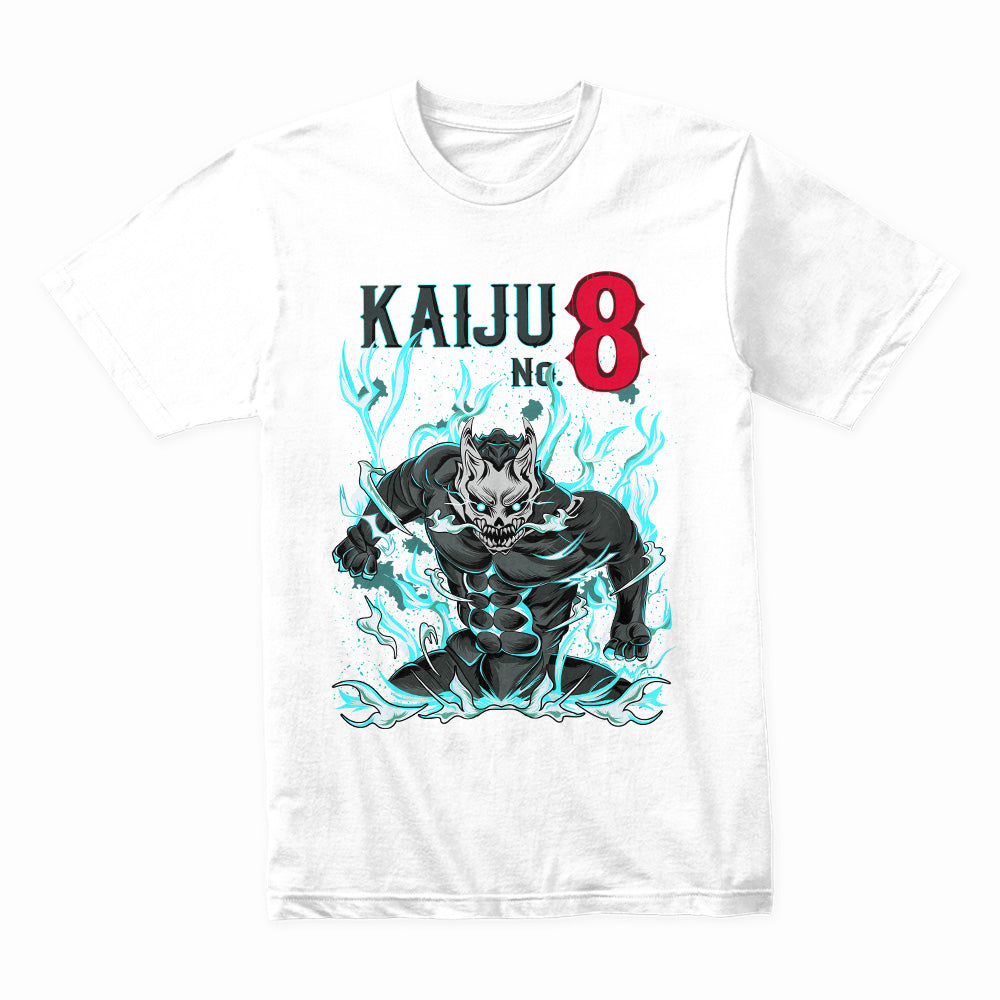 Kaiju No. 8  T-Shirt – Fierce Monster Transformation Anime Design