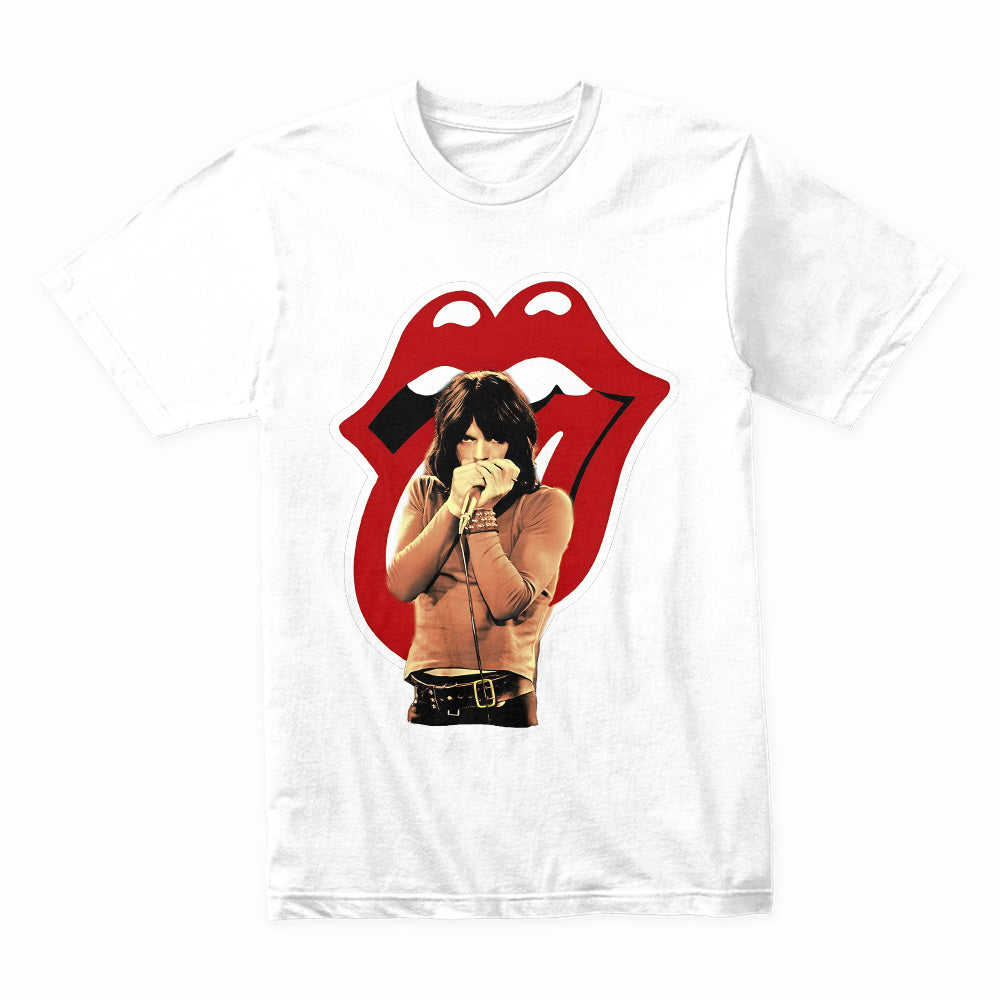 Rolling Stones Mick Jagger "Tongue & Lips" Vintage Rock T-Shirt